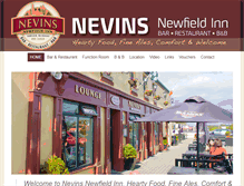 Tablet Screenshot of nevinsinn.com